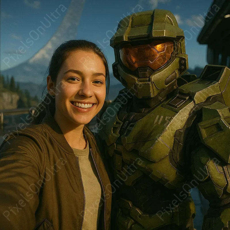 Video Game Character Selfies