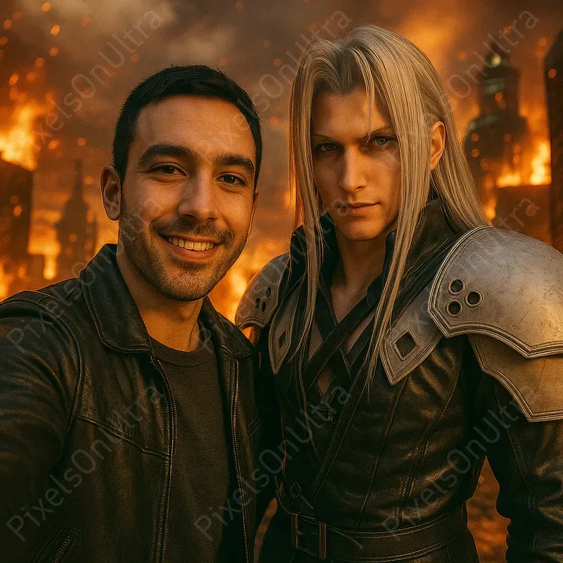 Video Game Character Selfies