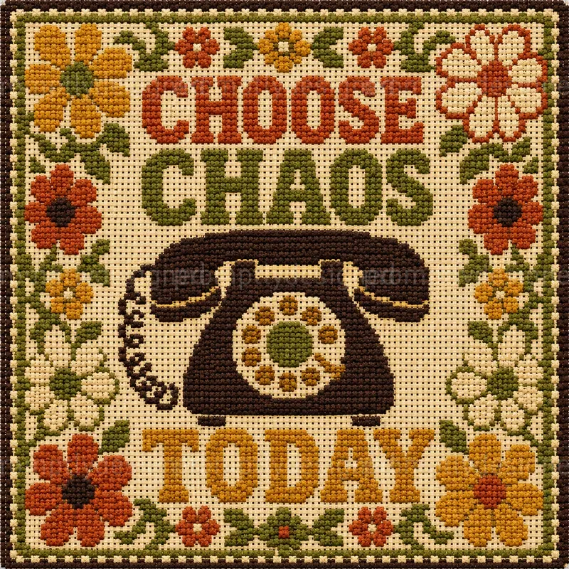 Grandmillennial Needlepoints