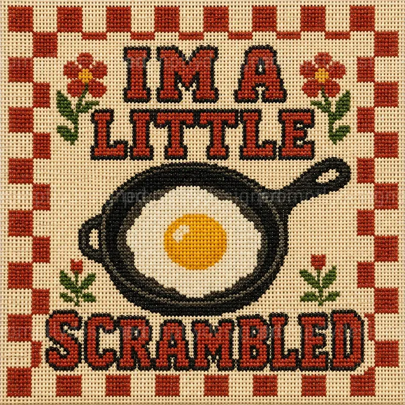 Grandmillennial Needlepoints