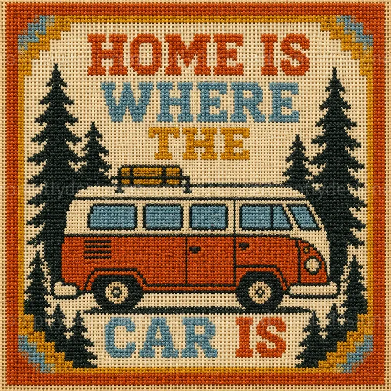 Grandmillennial Needlepoints