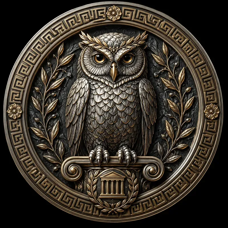 Luxury Mythic Metal Medallions