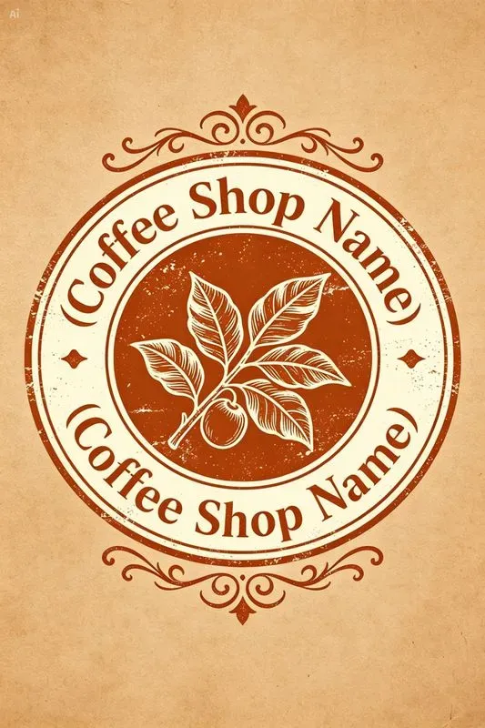 Vintage Artisan Coffee Logos