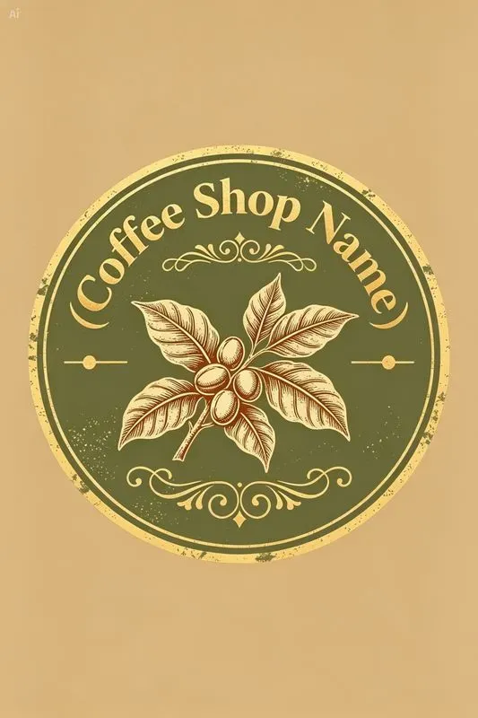 Vintage Artisan Coffee Logos