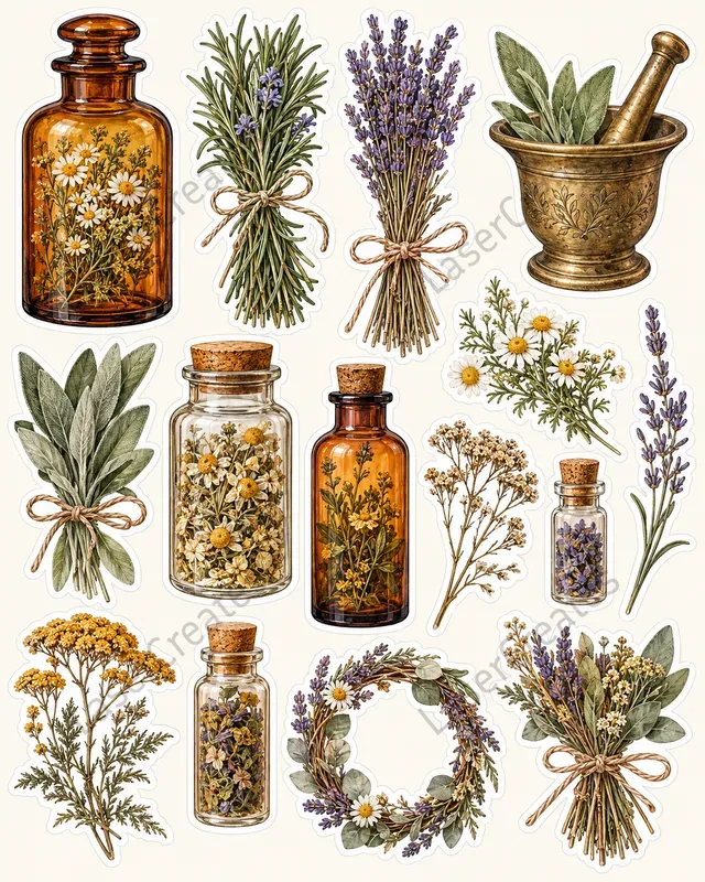 Autumn Apothecary Sticker Sheets