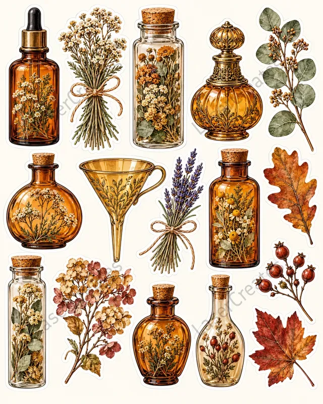 Autumn Apothecary Sticker Sheets