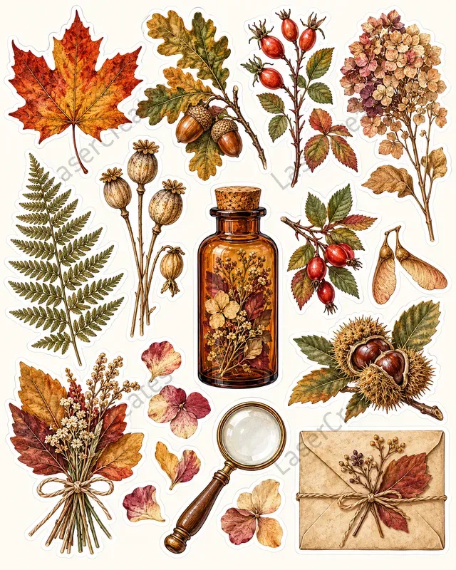 Autumn Apothecary Sticker Sheets