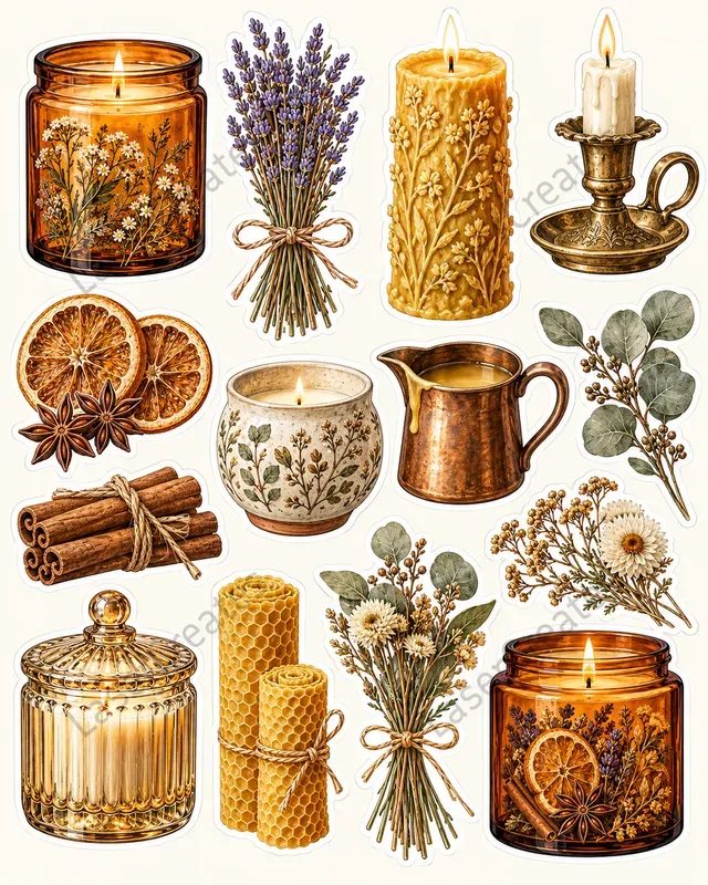 Autumn Apothecary Sticker Sheets