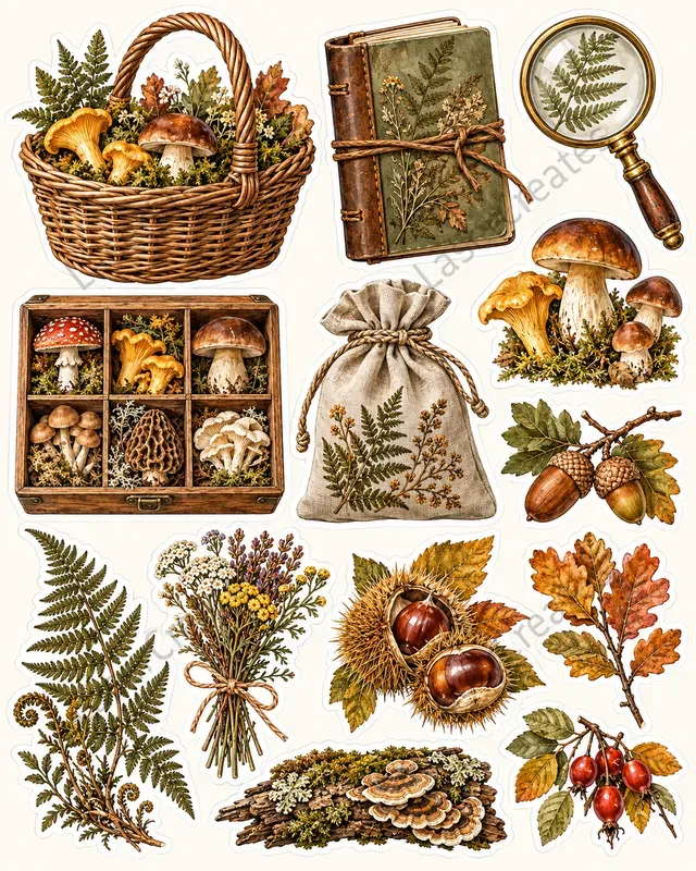Autumn Apothecary Sticker Sheets