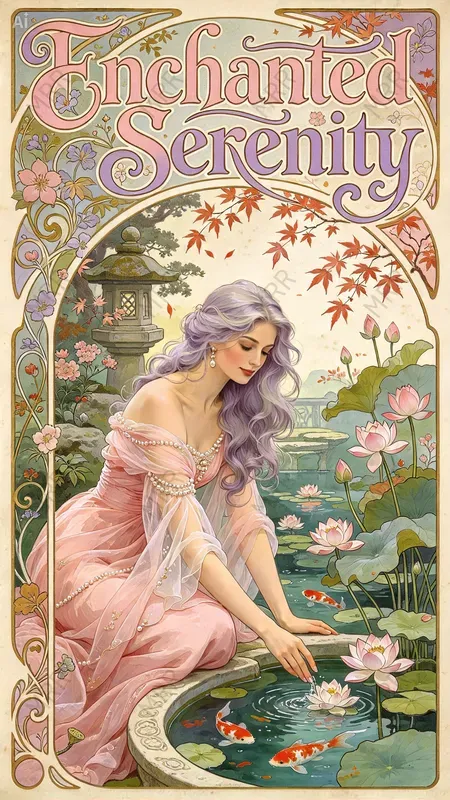 Art Nouveau Character Posters