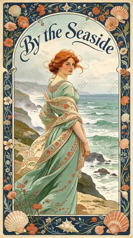 Art Nouveau Character Posters