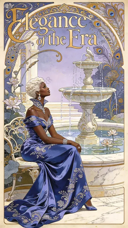 Art Nouveau Character Posters