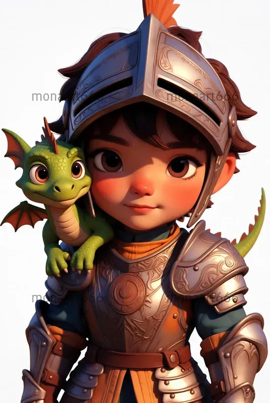Vibrant Animated Toy Protagonists