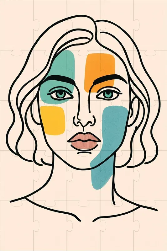 Stylish Line Art Portraits