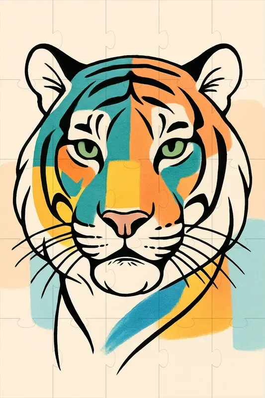 Stylish Line Art Portraits