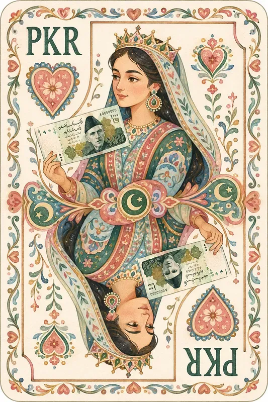 Global Currency Playing Card Art Series