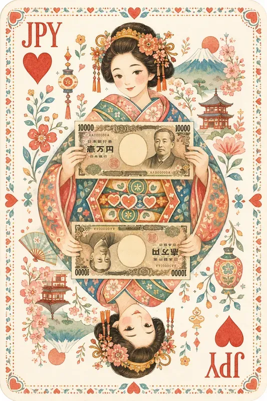 Global Currency Playing Card Art Series
