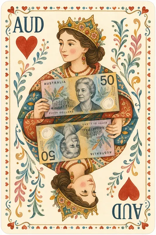 Global Currency Playing Card Art Series