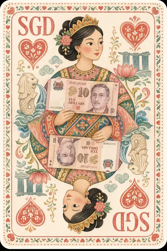 Global Currency Playing Card Art Series