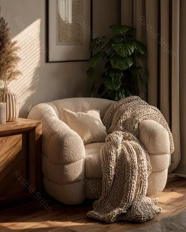 Cozy Aesthetic Interior Mockup Scenes