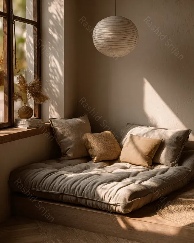 Cozy Aesthetic Interior Mockup Scenes