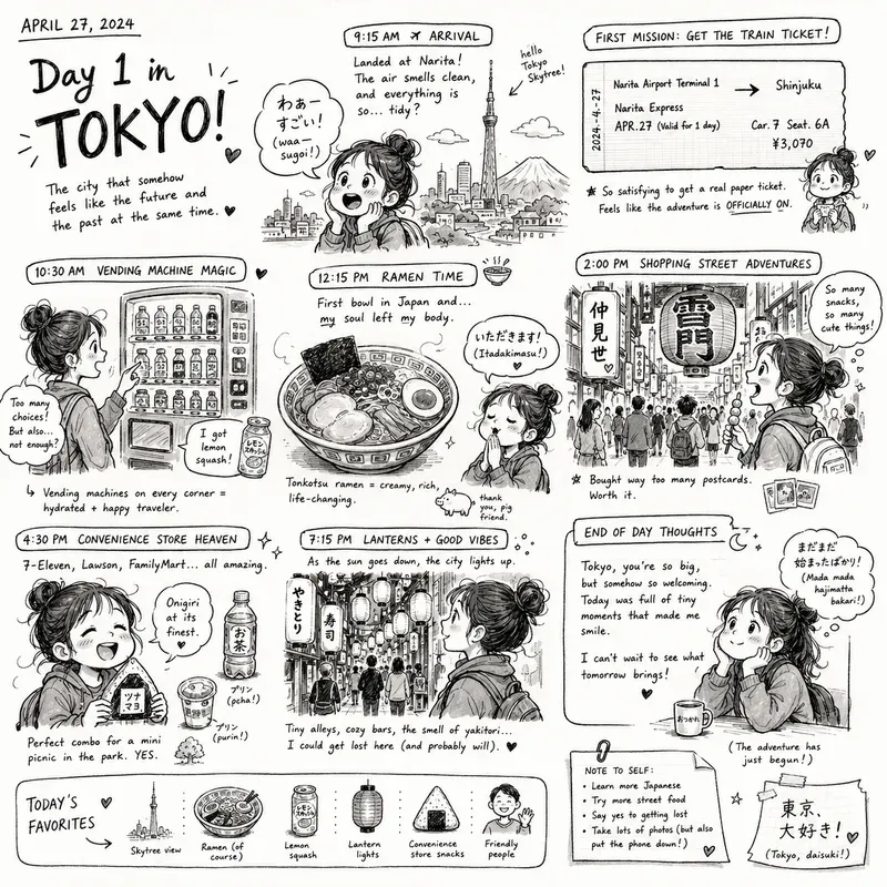 Whimsical Visual Diary Sketchbooks