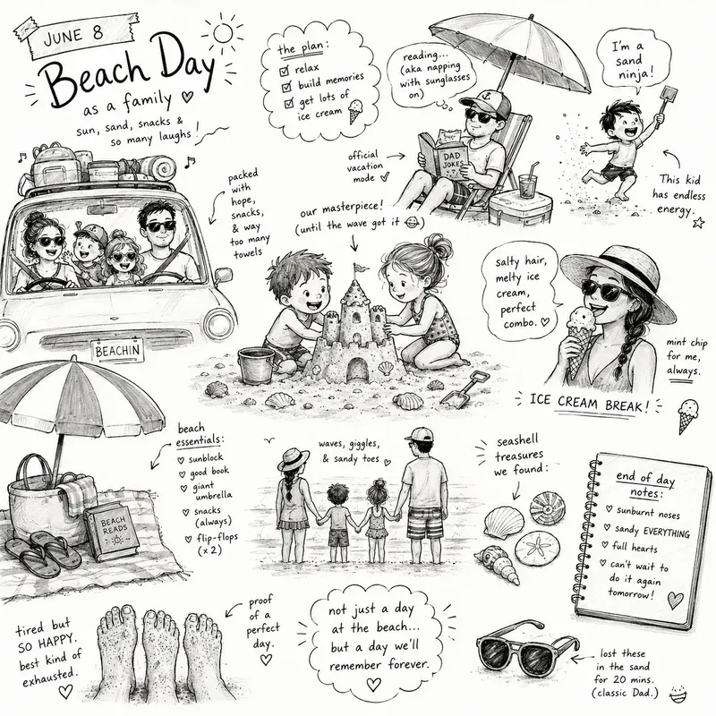Whimsical Visual Diary Sketchbooks