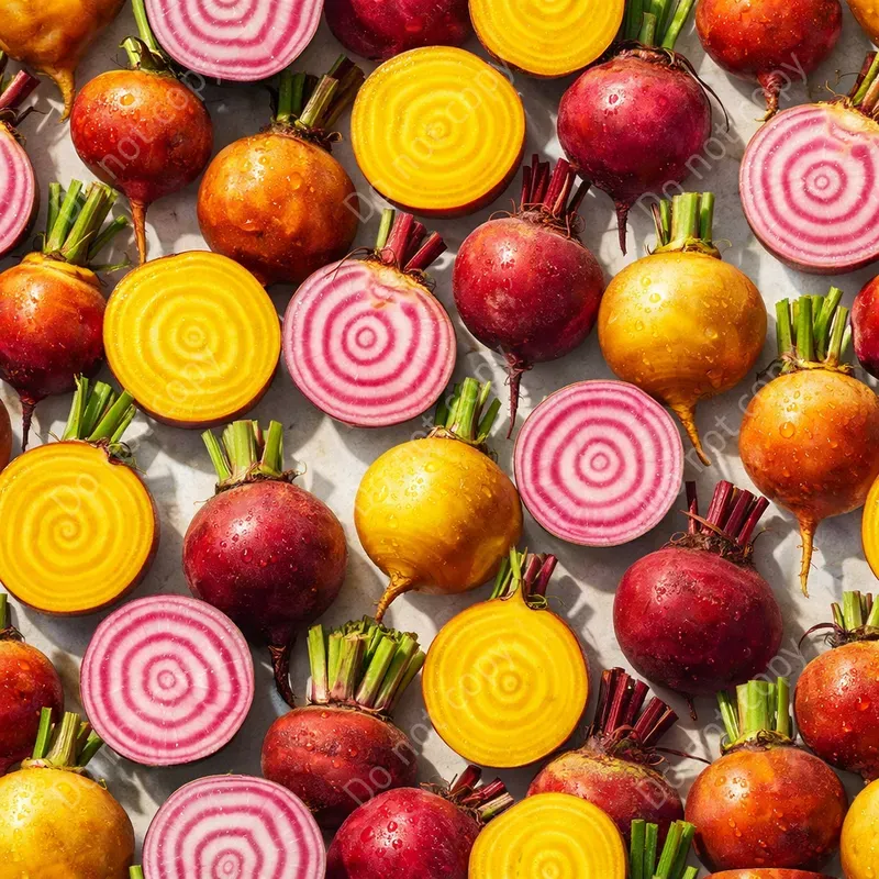 Photorealistic Vegetable Seamless Tiles