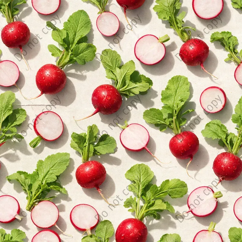 Photorealistic Vegetable Seamless Tiles