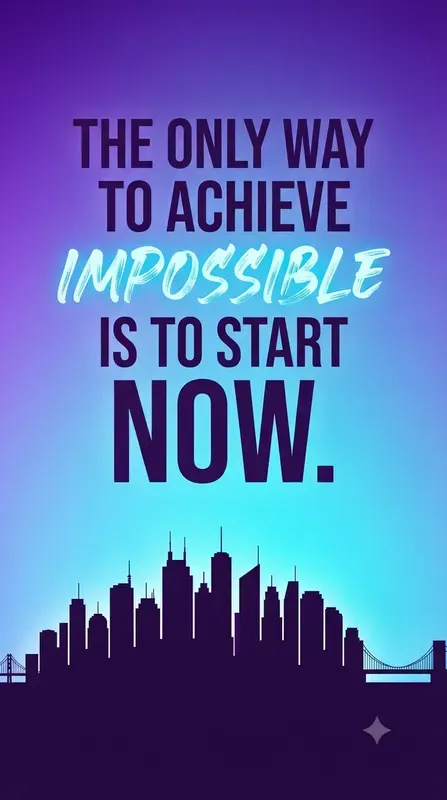 Motivational Typography Poster Designs