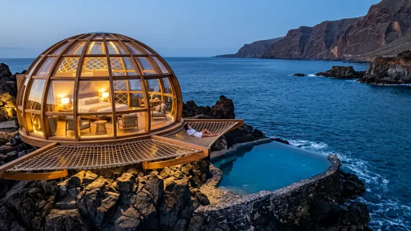 Luxury Dome Villas Cliffside Views