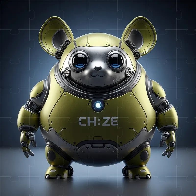 Cute Robotic Animal Characters