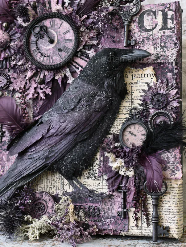 Amethyst Vintage Junk Journals