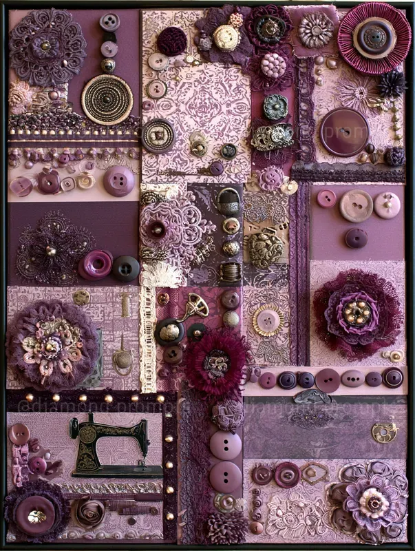 Amethyst Vintage Junk Journals