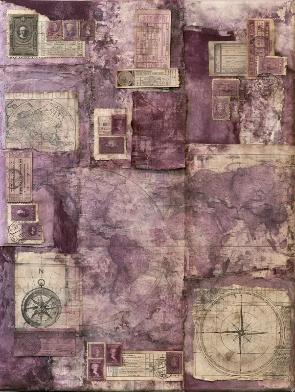 Amethyst Vintage Junk Journals