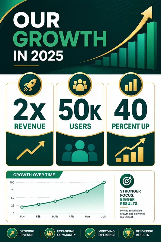 Modern Data Infographic Studios