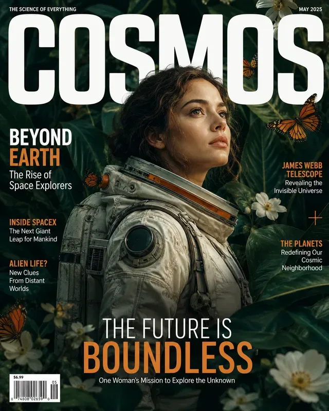 Futuristic Editorial Cover Creators