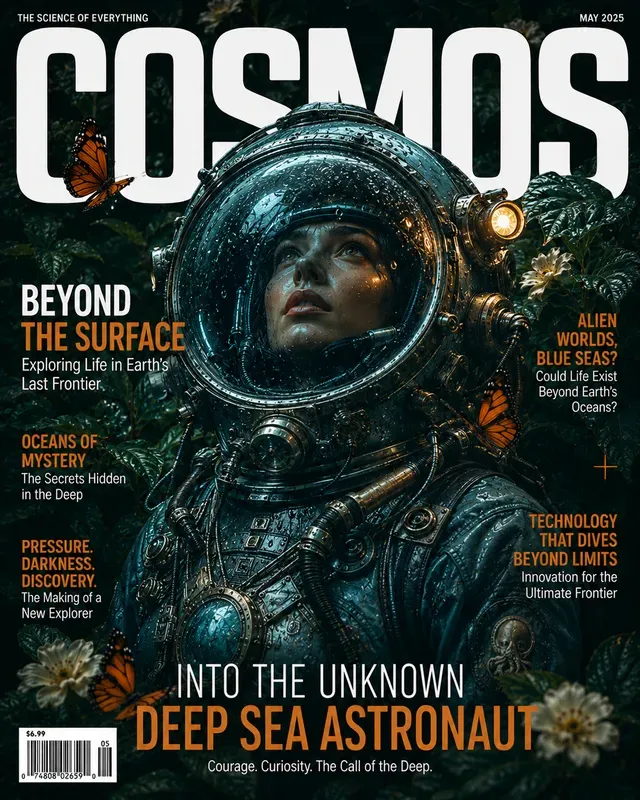 Futuristic Editorial Cover Creators