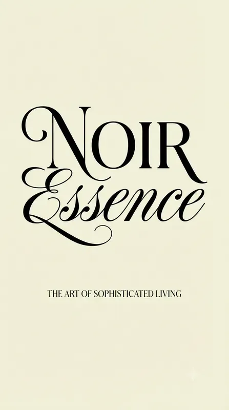 Calligraphic Editorial Typography Posters