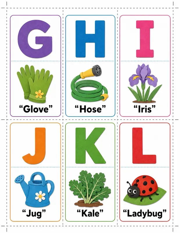 Preschool Abc Flashcard Generator