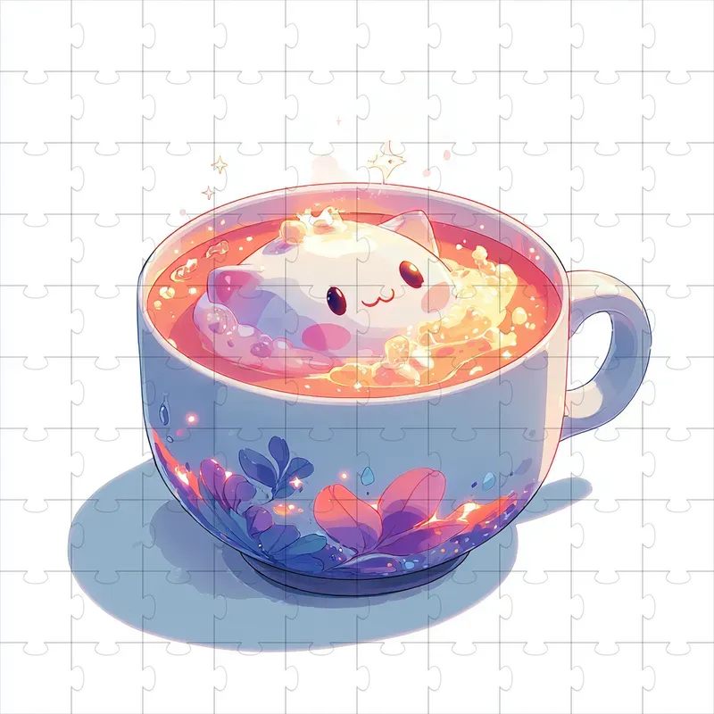 Kawaii Chibi Cute Glow Anime Art