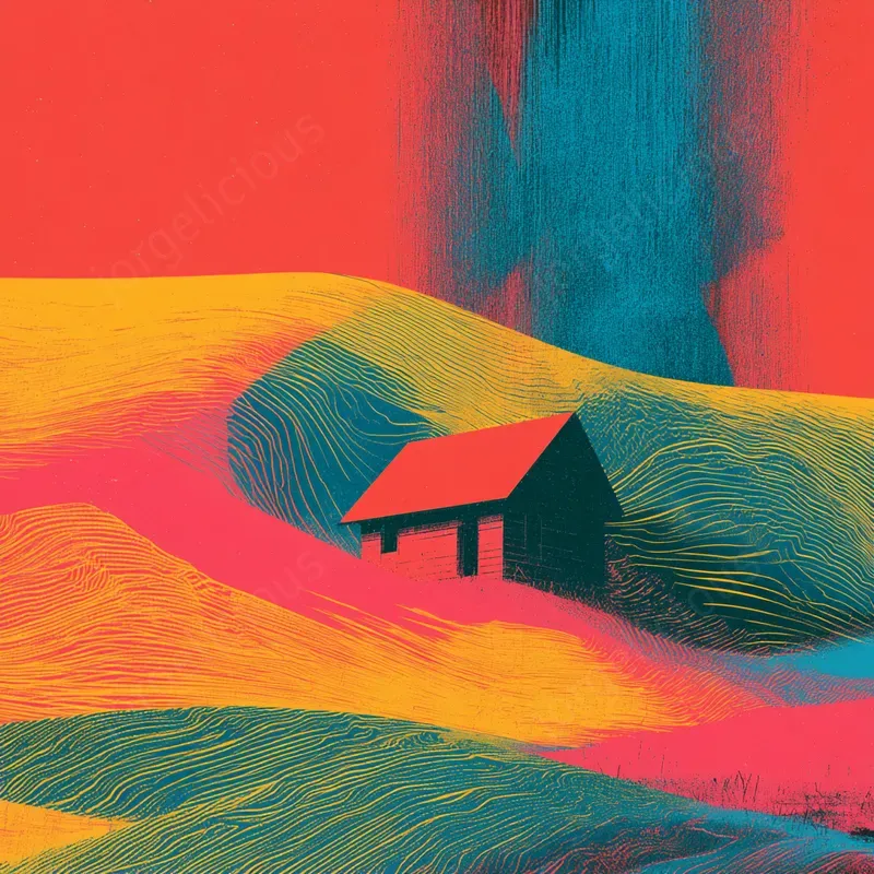 Abstract Editorial Landscapes