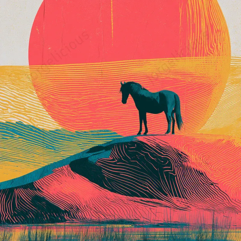Abstract Editorial Landscapes