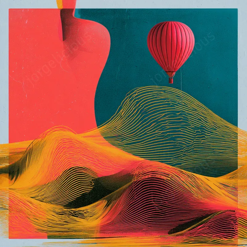Abstract Editorial Landscapes