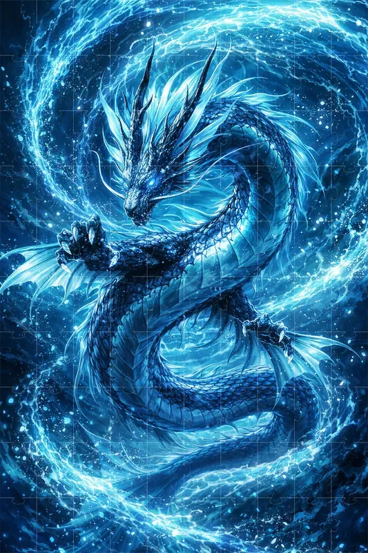 Elemental Anime Dragon Manifestations