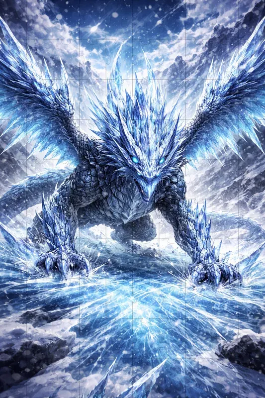 Elemental Anime Dragon Manifestations