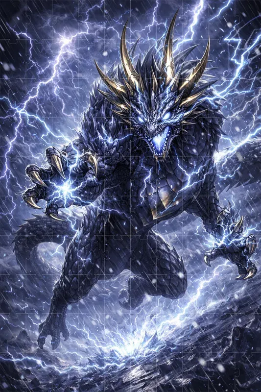 Elemental Anime Dragon Manifestations