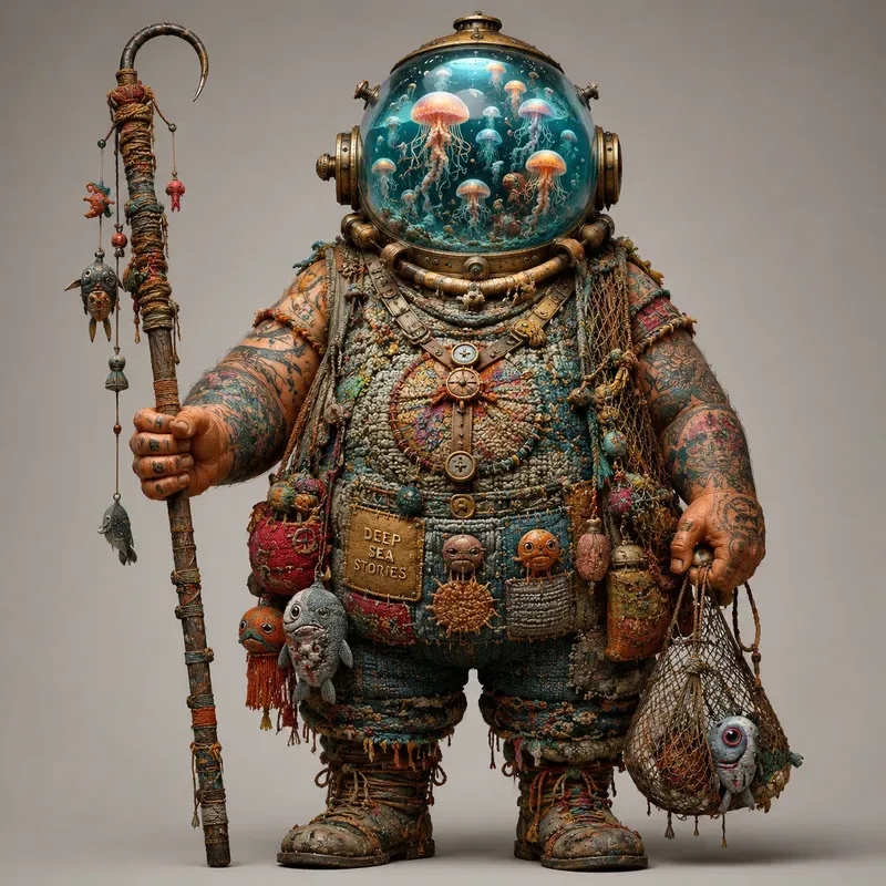 Surreal Handcrafted Fantasy Characters