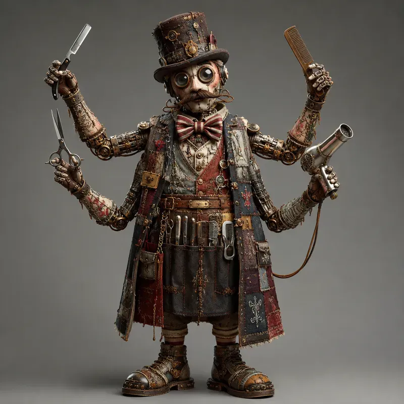 Surreal Handcrafted Fantasy Characters