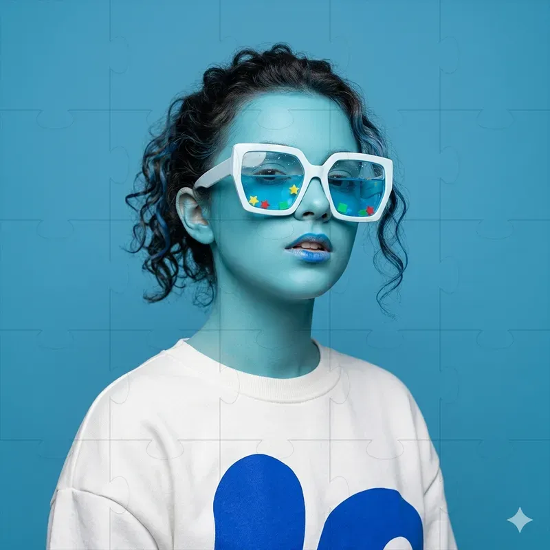 Playful Minimalist Fashion Photography